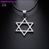 Plus Minus Co Christian Jesus Cross Pendant Necklaces Stainless Steel, view 2