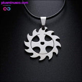 Plus Minus Co Christian Jesus Cross Pendant Necklaces Stainless Steel, view 5