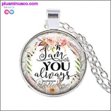 Plus Minus Co Christian Scripture Silver Pendant Necklace | Cross Necklaces for Women | Prayer Necklaces | Christian Necklaces | Religious Necklaces | Inspirational Necklaces | Encouragement Necklaces | Quote Necklaces, view 4