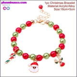 Plus Minus Co Christmas Bracelet Merry Christmas Decorations for Home, view 6