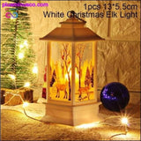 Plus Minus Co LED Christmas Candle and Tree Ornaments, Lighted Holiday Decoration Set, view 2