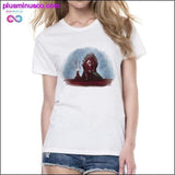 Plus Minus Co Christmas Deer Design T-Shirt for Women || PlusMinusco.com, view 3