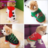Plus Minus Co Christmas Dog Clothes Cotton Pet Clothing, view 3