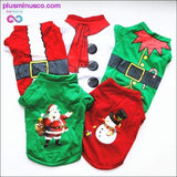 Plus Minus Co Christmas Dog Clothes Cotton Pet Clothing, view 4
