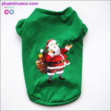 Plus Minus Co Christmas Dog Clothes Cotton Pet Clothing, view 5