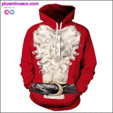 Plus Minus Co Christmas hoodies pirate casual loose long sleeve Men Woman, view 4
