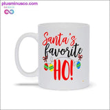 Plus Minus Co Christmas Mug, Santa's Favorite Ho! Mugs, view 2