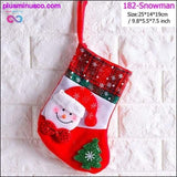 Plus Minus Co Christmas Sock Decorations at PlusMinusCo.com, view 2
