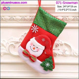 Plus Minus Co Christmas Sock Decorations at PlusMinusCo.com, view 3