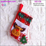 Plus Minus Co Christmas Sock Decorations at PlusMinusCo.com, view 4