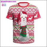 Plus Minus Co Christmas T Shirt Women Tshirt Plus Size T-shirt Female, view 3