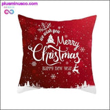 Plus Minus Co Christmas-themed Polyester Throw Pillowcases 45*45cm at, view 4