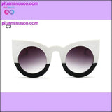 Plus Minus Co Chunky Cat Eye Sunglasses for Women - 100% UV400 Protection, view 3