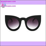 Plus Minus Co Chunky Cat Eye Sunglasses for Women - 100% UV400 Protection, view 5