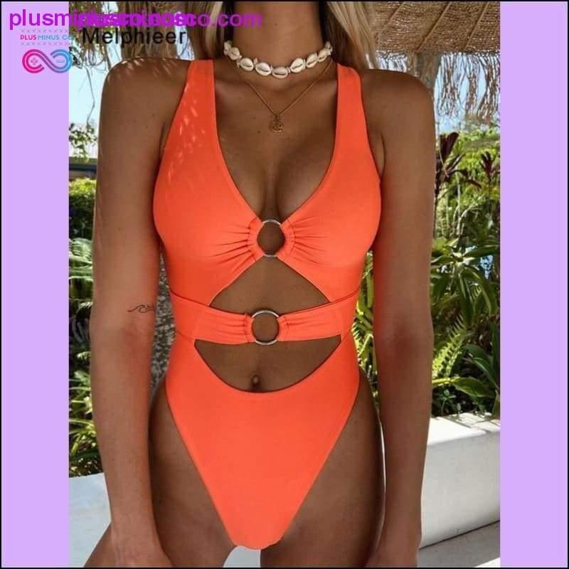Plus Minus Co Circle Ring Brazilian Swimsuit