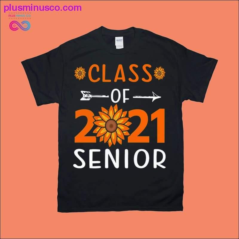 Plus Minus Co Class of 2021 Senior / Orange T-Shirts