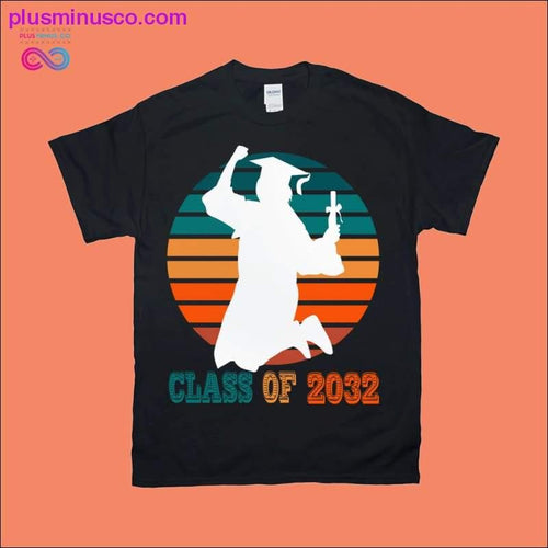 Plus Minus Co Class of 2032 | Retro Sunset T-Shirts