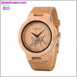 Plus Minus Co Classic Manmade Best Wooden Watches For Men with Lifelike, view 4
