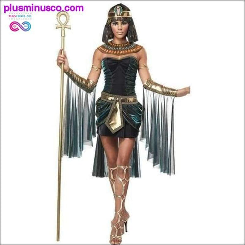 Plus Minus Co Cleopatra Egyptian Goddess Costume Dress
