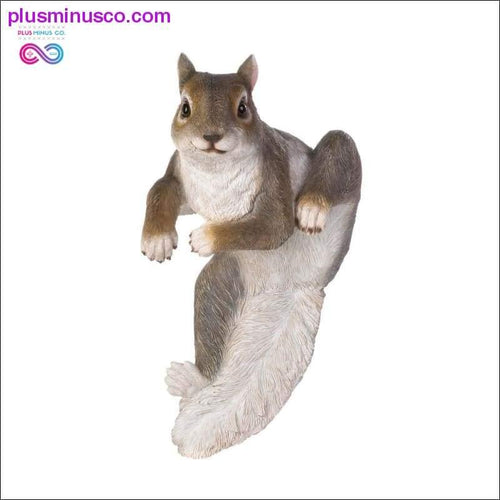 Plus Minus Co Climbing Chip Squirrel Decor ll Plusminusco.com