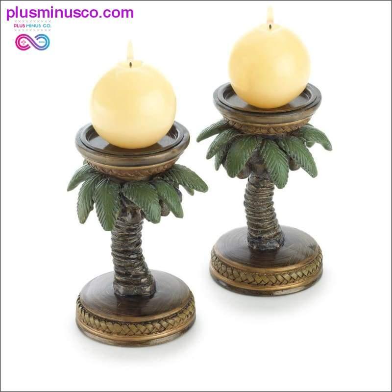 Plus Minus Co Coconut Tree Candle Holder ll Plusminusco.com