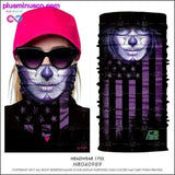 Plus Minus Co Color Sugar Skull Women Headband Magic Scarf Cycling Hiking, view 4