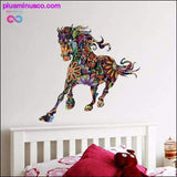 Plus Minus Co Colorful Horse Mandala Wall Sticker, view 5