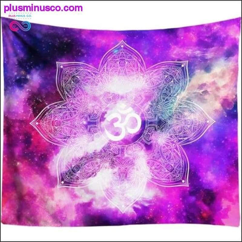 Plus Minus Co Colorful Wall Hanging Tapestries Indian Mandala Tapestry