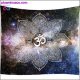 Plus Minus Co Colorful Wall Hanging Tapestries Indian Mandala Tapestry, view 3
