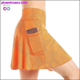 Plus Minus Co Short Skirt Sportswear with Pocket || PlusMinusco.com, view 2