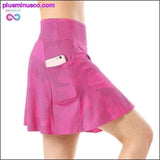 Plus Minus Co Short Skirt Sportswear with Pocket || PlusMinusco.com, view 3