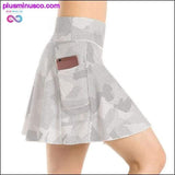 Plus Minus Co Short Skirt Sportswear with Pocket || PlusMinusco.com, view 4