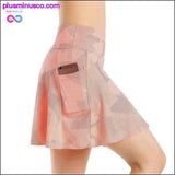 Plus Minus Co Short Skirt Sportswear with Pocket || PlusMinusco.com, view 5