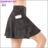 Plus Minus Co Short Skirt Sportswear with Pocket || PlusMinusco.com, view 6