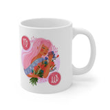 Plus Minus Co Copy of Taurus Mugs,Taurus Zodiac Mug, Zodiac Coffee mug, Taurus mug, artistic Taurus mug, Taurus birthday gift, Taurus zodiac mug, view 4