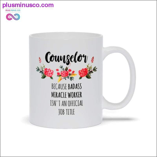 Plus Minus Co Counselor Mug, Counselor Gift, Counselor Coffee Mugs
