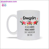 Plus Minus Co Counselor Mug, Counselor Gift, Counselor Coffee Mugs, view 2