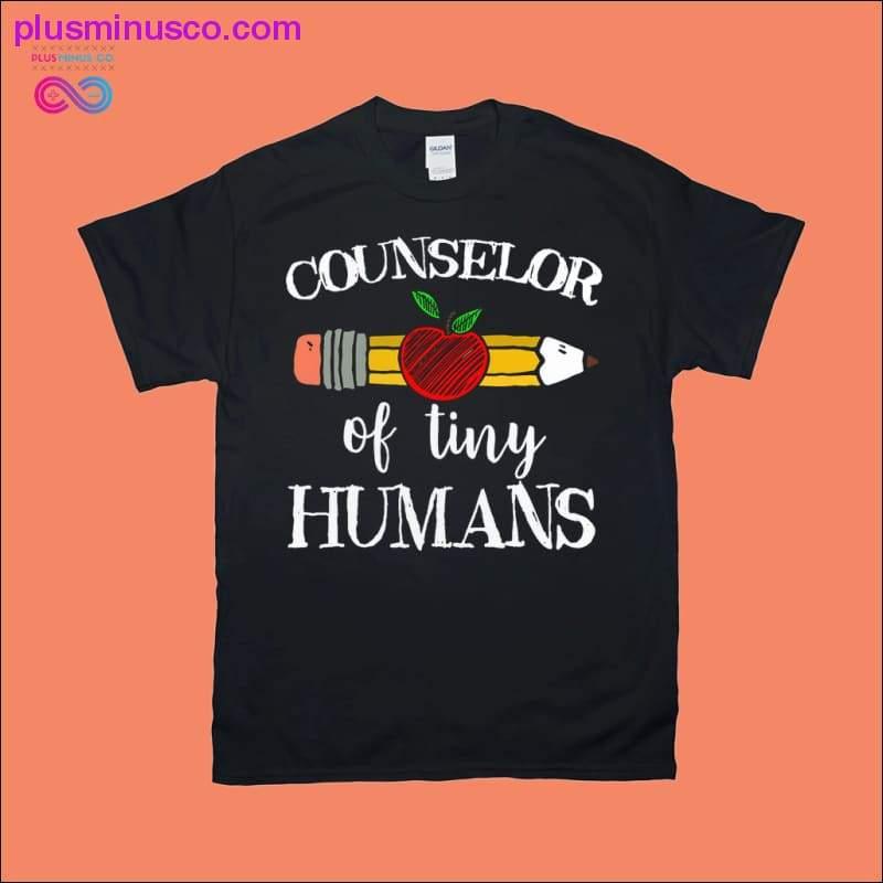 Plus Minus Co Counselor of Tiny Humans T-Shirts