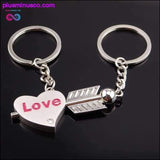 Plus Minus Co Couple Keychain Novelty Gift for Anniversaries, Valentines day, view 3