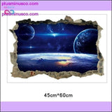 Plus Minus Co Creative 3D Universe Galaxy Wall Stickers For Ceiling Roof, view 4