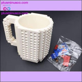 Plus Minus Co Creative toys Drinkware Building Blocks Mugs DIY Block, view 3