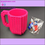 Plus Minus Co Creative toys Drinkware Building Blocks Mugs DIY Block, view 5