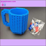 Plus Minus Co Creative toys Drinkware Building Blocks Mugs DIY Block, view 6