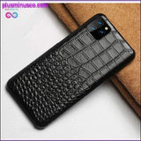 Plus Minus Co Crocodile Skin Phone Case For iPhone 11 11 Pro XR XS Max X, view 5