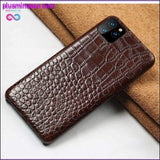 Plus Minus Co Crocodile Skin Phone Case For iPhone 11 11 Pro XR XS Max X, view 6