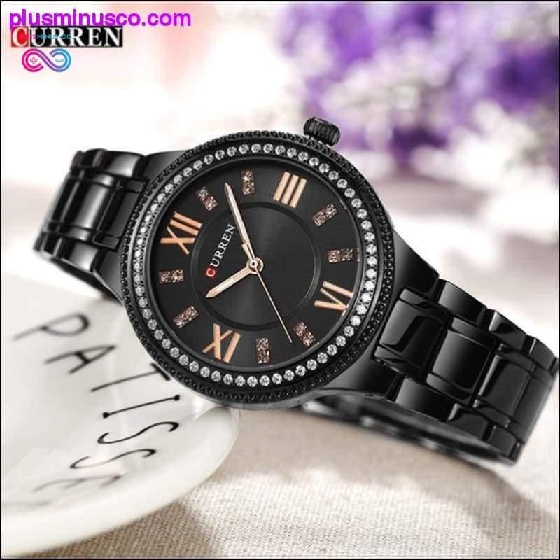 Plus Minus Co CURREN watches women fashion luxury watch fashion All