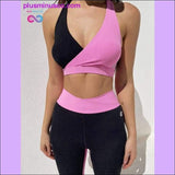 Plus Minus Co Women Sports Set Jogging Workout Clothes for Women, view 2