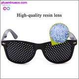 Plus Minus Co Cycling Eyewear Pin Hole Sunglass Eye Training Glass Pinhole, view 5