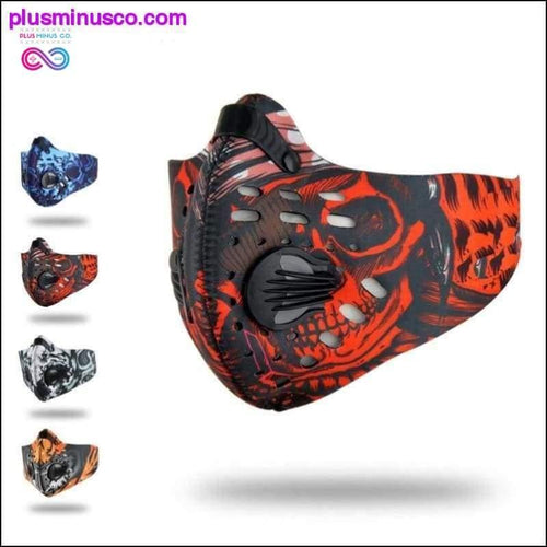 Plus Minus Co Cycling Mask Winter Fleece Windproof Cold-proof Warm Half