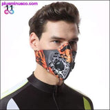 Plus Minus Co Cycling Mask Winter Fleece Windproof Cold-proof Warm Half, view 3